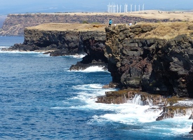 Cliffs near South Point